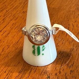 Bomb Party OG ring Lullables Left Untied size 9 NWT Rhodium plating